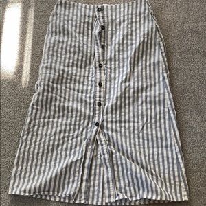 Ivy & Main Stripped Skirt